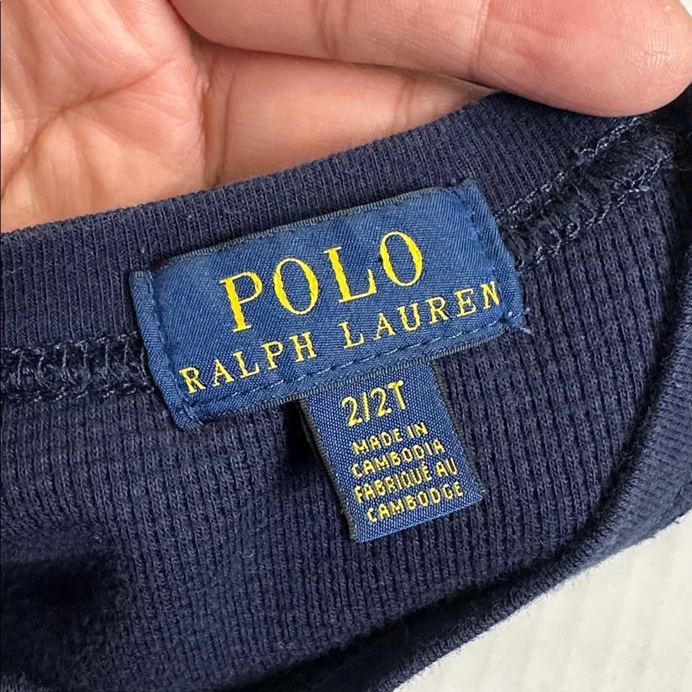 Lot of 4 Toddler Boy 2T Shirt Bundle Long Sleeve Ralph Lauren Adidas‎